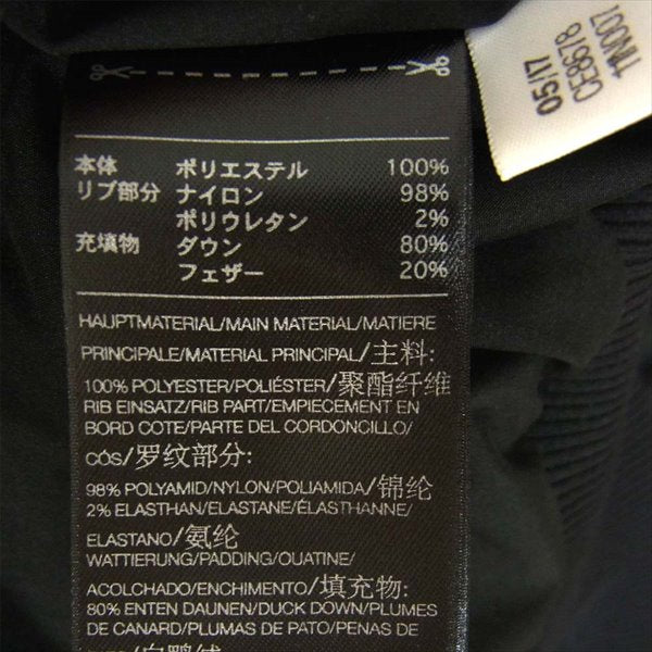 ヨウジヤマモト YOHJI YAMAMOTO ワイスリー Y-3 CE8678 W MAT DOWN JKT ダウン ジャケット 黒系 S 【美品】【即決】 黒系 S【美品】【中古】