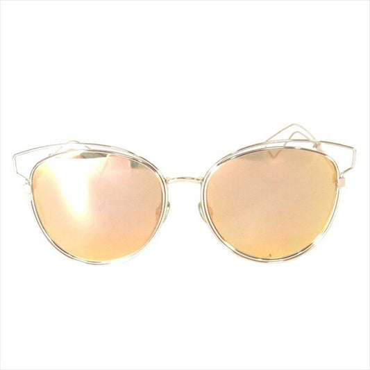 DIOR HOMME ディオールオム TGSO1AYJ5N ボストン メタルフレーム サングラス シルバー【美品】【中古】