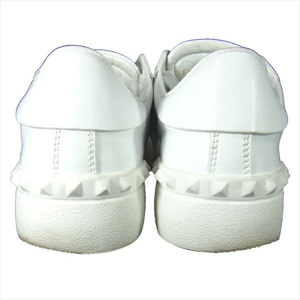 VALENTINO ヴァレンティノ 17SS ZW2S0781 ロックスタッズ レディース スニーカー ホワイト系 22cm程度【中古】