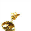 CHROME HEARTS クロムハーツ（原本無） 22K STUD CROSSTAIL スタッド クロステイル 925 片耳 ピアス ゴールド系【中古】