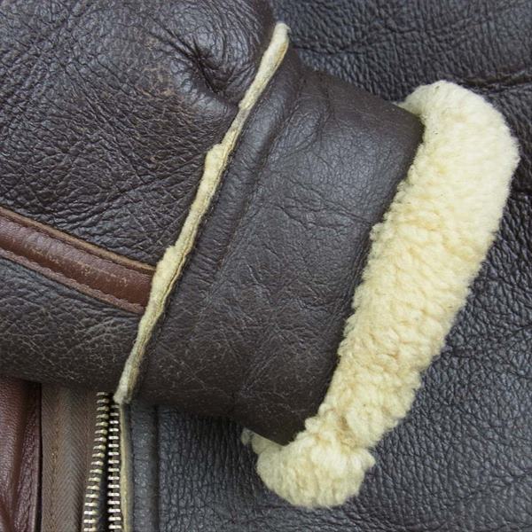 The REAL McCOY'S ザリアルマッコイズ B-3 McCOY SPORTSWEAR ISOLA N.Y フライト ジャケット ブラウン系 36【中古】