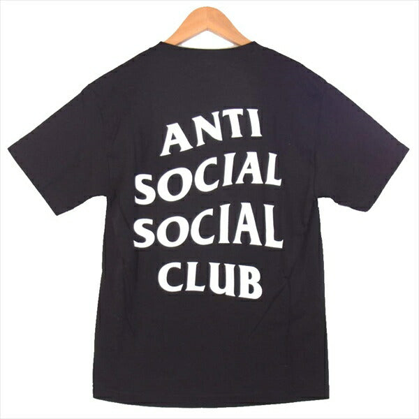 アンチソーシャルソーシャルクラブ ロゴ プリント 半袖 Tシャツ 黒系 黒系 S【中古】