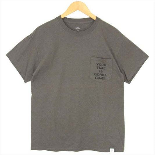 ベドウィン ポケット クルーネック 半袖 Tシャツ チャコール系 チャコール系 3【中古】