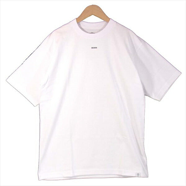 ベドウィン スモール ロゴ ガール バック プリント クルーネック 半袖 Tシャツ 白系 白系 2【美品】【中古】