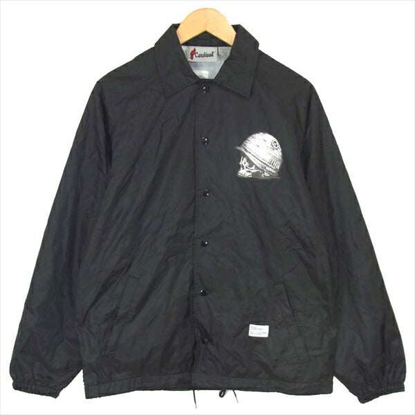 BEDWIN & THE HEARTBREAKERS ベドウィンアンドザハートブレイカーズ L/S COACH JACKET JILL コーチ ジャケット 黒系 2【美品】【中古】