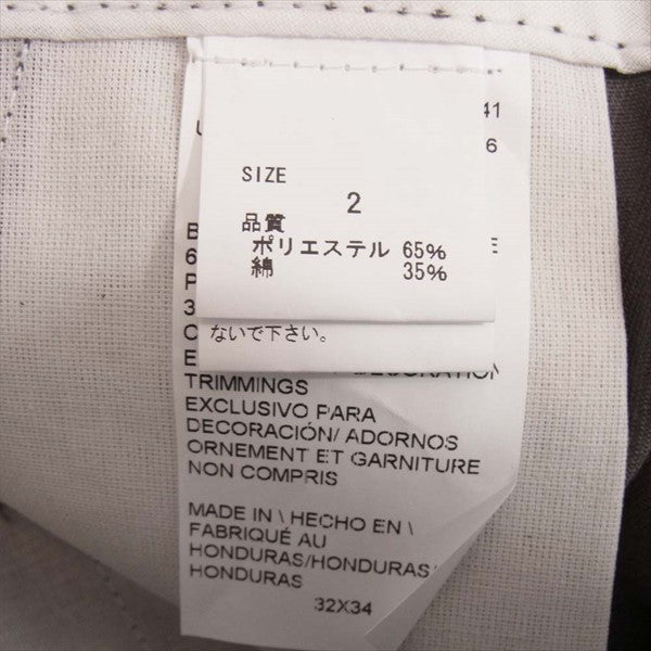 BEDWIN & THE HEARTBREAKERS ベドウィンアンドザハートブレイカーズ × ディッキーズ DICKIES 5L DICKIES 874 TC PANTS PHILLIPS チノパンツ ショートパンツ グレー系 2【中古】