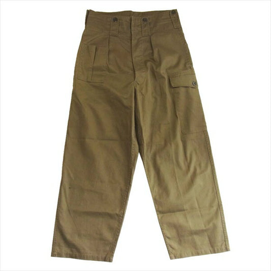BEDWIN & THE HEARTBREAKERS ベドウィンアンドザハートブレイカーズ ワークパンツ チノ パンツ カーキ(オリーブグリーン)系 1【中古】