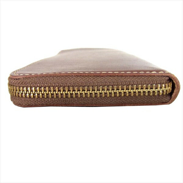 土屋鞄製造所 ツチヤカバン ディアリオ マスター Lファスナー 長財布 レザーウォレット ブラウン系【中古】