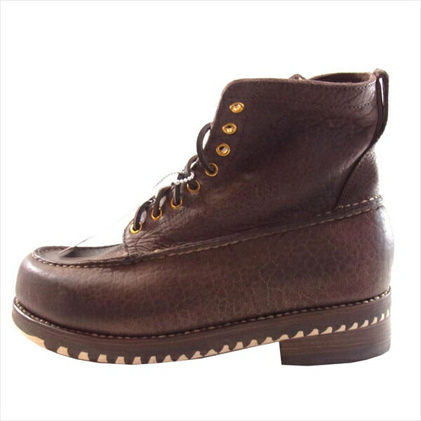VISVIM ビズビム 20SS KAINAI MOC TOE-FOLK カイナイ モック ブラウン系 US11【新古品】【未使用】【中古】