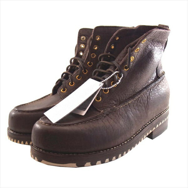 VISVIM ビズビム 20SS KAINAI MOC TOE-FOLK カイナイ モック ブラウン系 US11【新古品】【未使用】【中古】