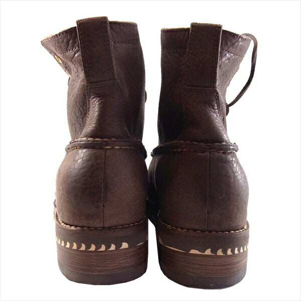 VISVIM ビズビム 20SS KAINAI MOC TOE-FOLK カイナイ モック ブラウン系 US11【新古品】【未使用】【中古】