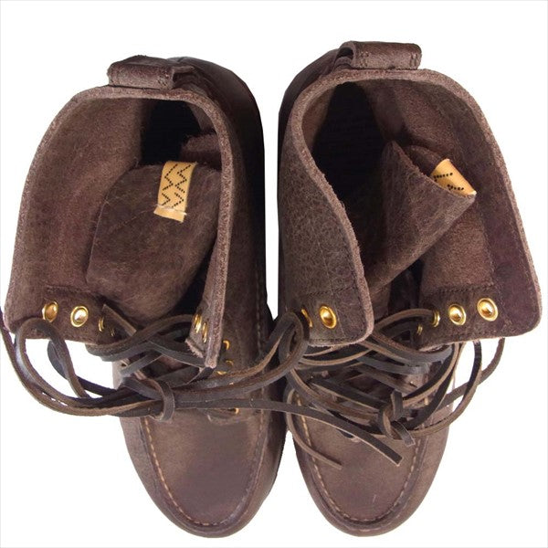 VISVIM ビズビム 20SS KAINAI MOC TOE-FOLK カイナイ モック ブラウン系 US11【新古品】【未使用】【中古】