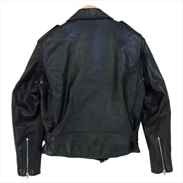 HYKE ハイク 未使用 17131-0101 RIDERS JACKET BIG FIT レザー ライダース レディース レザージャケット 黒系 1【極上美品】【中古】