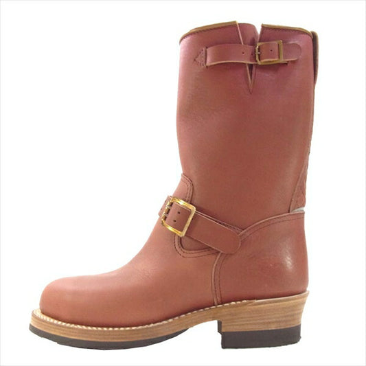 MADE IN GM JAPAN メイドインジーエムジャパン 未使用 ライジングサン rising sun エンジニア ブーツ ブラウン系 M【極上美品】【中古】