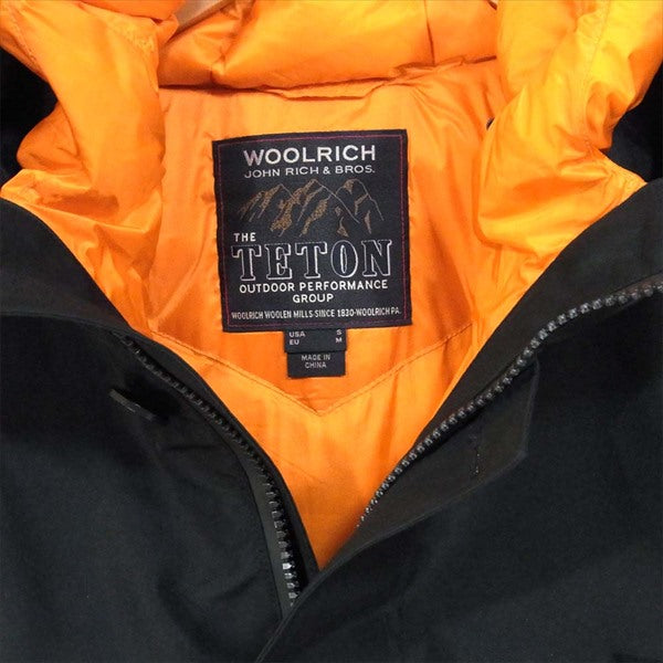 WOOLRICH ウールリッチ WOCPS2799 SPRING ARCTIC PARKA スプリング アークティク パーカー ダウンジャケット ブラック系 S【新古品】【未使用】【中古】