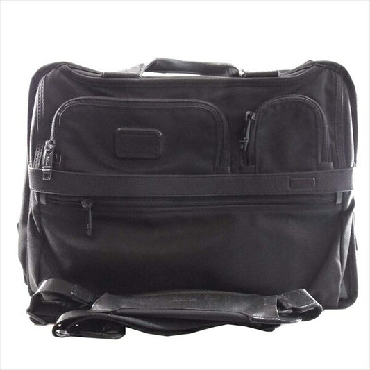 TUMI トゥミ 026141D2 EXPANDABLE ORGANIZER COMPUTER BRIEF ブリーフケース バッグ ビジネスバッグ 黒系【中古】