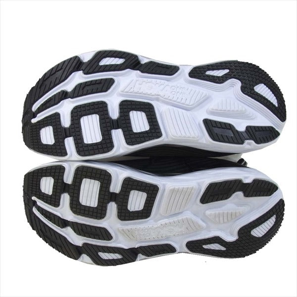 HOKA ONE ONE ホカ オネオネ 1019269 M BONDI 6 ボンダイ 6 スニーカー 黒系 27cm【新古品】【未使用】【中古】