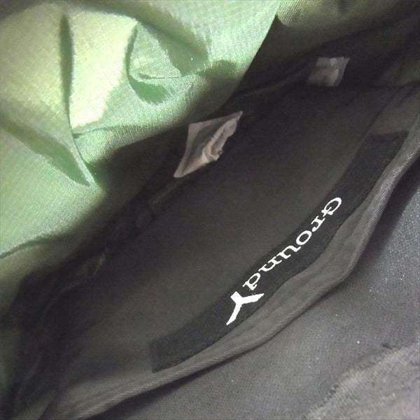 ヨウジヤマモト YOHJI YAMAMOTO グラウンドワイ Ground Y GA-108-955-3 Small Helmet Bag スモール ヘルメット ナイロン バッグ 黒系 【新古品】【未使用】【即決】 黒系【新古品】【未使用】【中古】