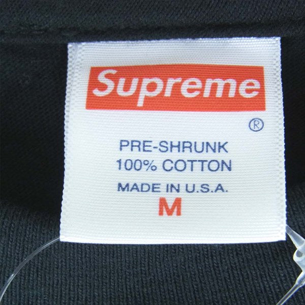 Supreme シュプリーム 20SS Rammellzee Tee ラメルジー プリント Tシャツ ブラック系 ブラック系 M【極上美品】【中古】