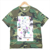 Supreme シュプリーム 20SS Naomi Tee Woodland Camo ウッドランド カモ ナオミ Tシャツ グリーン系 M【極上美品】【中古】