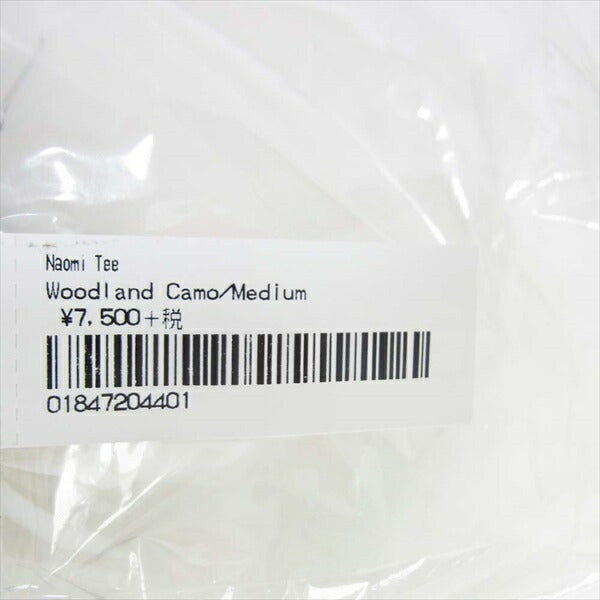 Supreme シュプリーム 20SS Naomi Tee Woodland Camo ウッドランド カモ ナオミ Tシャツ グリーン系 M【極上美品】【中古】