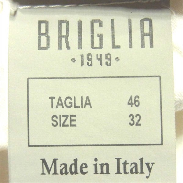 ブリリア1949 ABG 41559 120 リネン ドローコード イタリア製 コットンパンツ ホワイト系 32【中古】