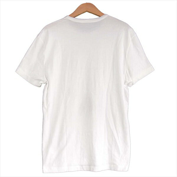 LOUIS VUITTON ルイ・ヴィトン 国内正規品 ヴァージルアブロー VIRGIL ABLOH 18AW PEACE AND LOVE LVロゴ プリント Tシャツ 白系 XS【中古】