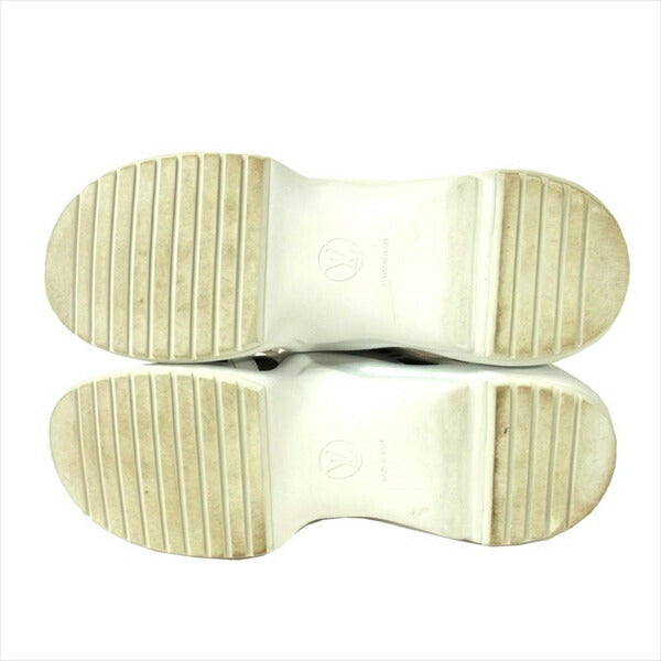 LOUIS VUITTON ルイ・ヴィトン 国内正規品 ヴァージルアブロー VIRGIL ABLOH LV アークライト ライン スニーカー ホワイト系 × ネイビー系 42【中古】