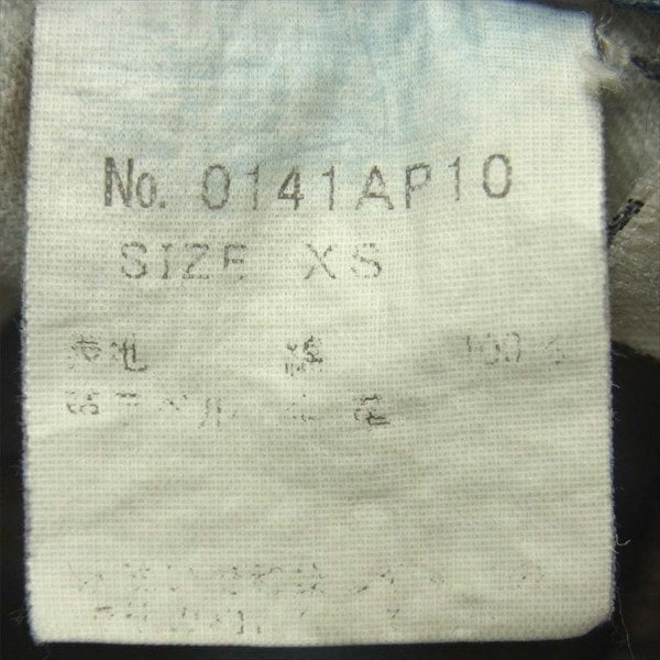 HYSTERIC GLAMOUR ヒステリックグラマー 0141AP10 RSM スタッズ スリム レディース デニムパンツ インディゴブルー系 XS【中古】