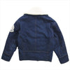 MONCLER モンクレール × ami 国内正規品 MARCELL マルセル ボア ムートン デニム ダウン ジャケット インディゴブルー系 00【中古】