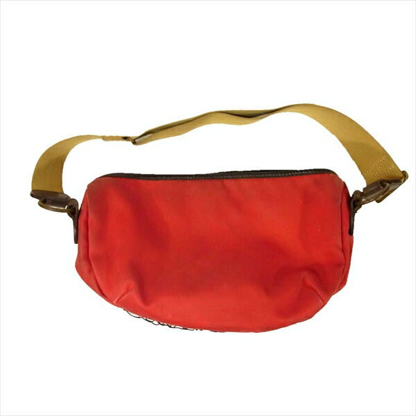 POKIT ポキット Poacher Bag S ポーチャー ショルダーバッグ レッド系【中古】