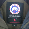 CANADA GOOSE カナダグース 国内正規品 4078JM KAMLOOPS カムループス ダウン ジャケット ダウン ジャケット カーキ(オリーブグリーン)系 S【中古】