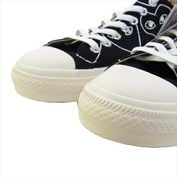 COMME des GARCONS コムデギャルソン × CONVERSE コンバース AZ-K118-001 1CL706 スニーカー ブラック系 27cm【新古品】【未使用】【中古】