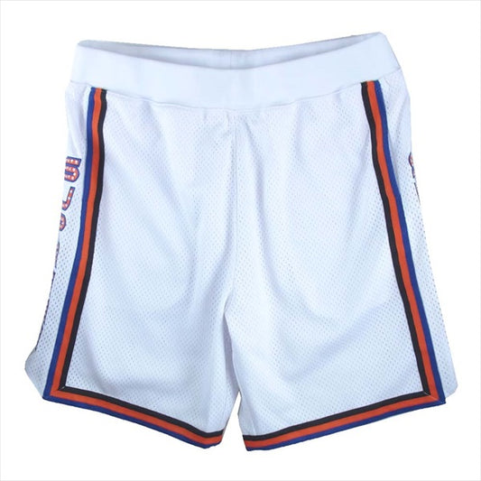 Supreme シュプリーム 19ss Rhinestone Basketball Short ラインストーン バスケットボール ショーツ ショート パンツ ホワイト系 ホワイト系 M【極上美品】【中古】