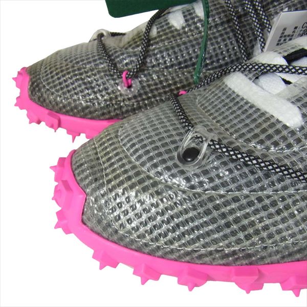 NIKE ナイキ OFF-WHITE オフホワイト W WAFFLE RACER CD8180-001 ワッフル レーサー 黒系 27.5cm【新古品】【未使用】【中古】