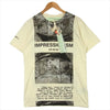 OFF-WHITE オフホワイト 20SS NEWS PAPER S/S SLIM TEE ニュースペーパー 半袖 Tシャツ ベージュ系 S【新古品】【未使用】【中古】