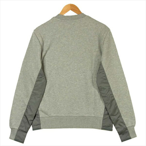 MONCLER モンクレール MAGLIA GIROCOLLO ロゴ クルーネック トレーナー スウェット グレー系 M【新古品】【未使用】【中古】