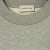 MONCLER モンクレール MAGLIA GIROCOLLO ロゴ クルーネック トレーナー スウェット グレー系 M【新古品】【未使用】【中古】