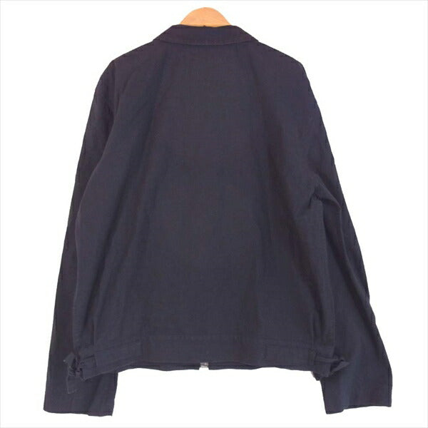 FRANK LEDER フランクリーダー BRUSHED COTTON BOMBER JACKET 0217005 コットン ボンバー ジャケット ネイビー系 M【中古】