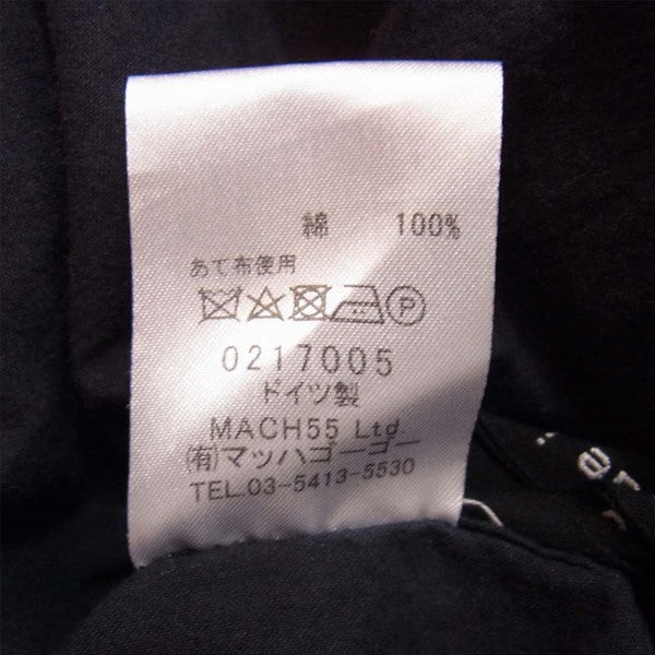 FRANK LEDER フランクリーダー BRUSHED COTTON BOMBER JACKET 0217005 コットン ボンバー ジャケット ネイビー系 M【中古】