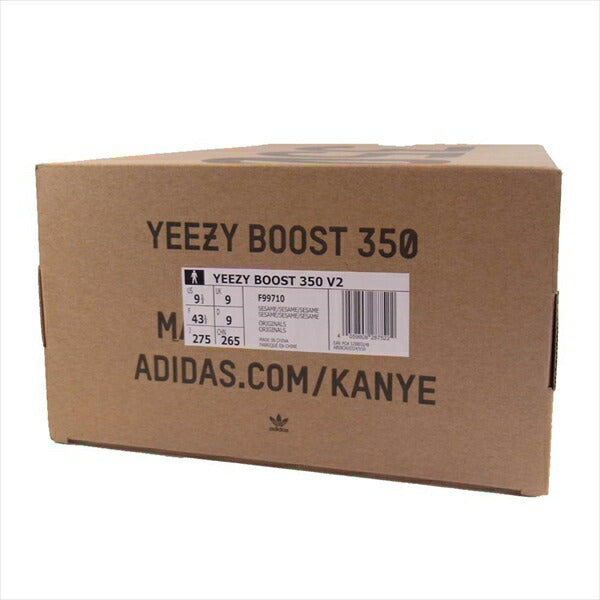 adidas アディダス イージーブースト YEEZY BOOST F99710 スニーカー ベージュ系 27.5㎝【中古】