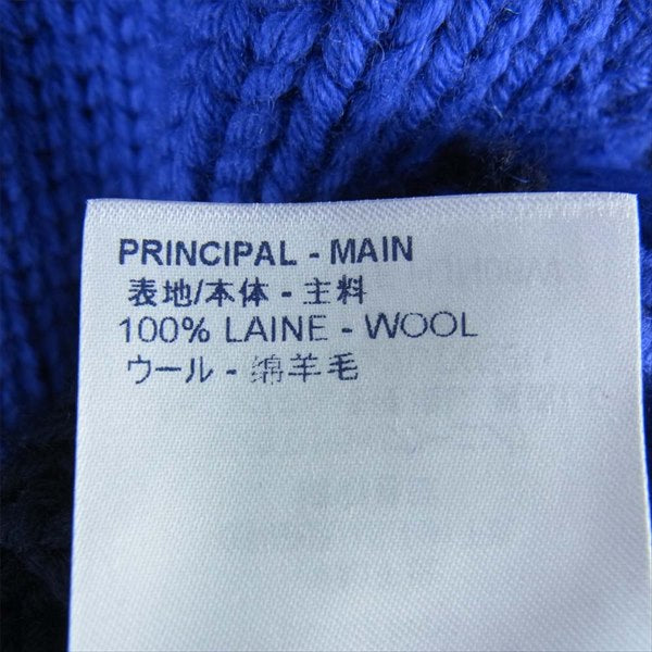 LOUIS VUITTON ルイ・ヴィトン 国内正規品 RM202M UTF HJN06W 20aw LV インタルシアボタン ニット ジャケット ネイビー系 M【美品】【中古】