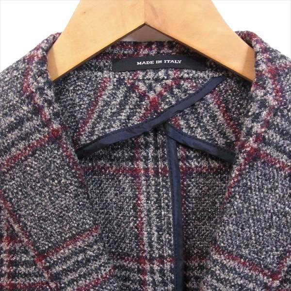 TAGLIATORE タリアトーレ 1SMC22K モンテカルロ チェック ジャケット グレー系 44【美品】【中古】