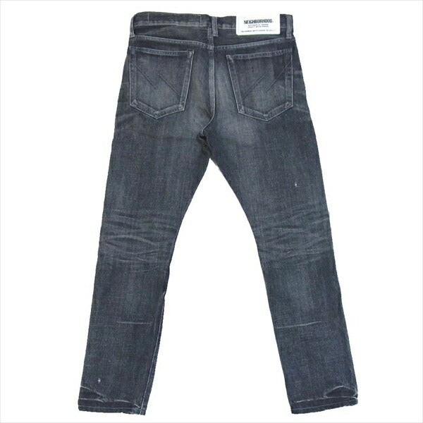 NEIGHBORHOOD ネイバーフッド 20SS 201XBNH-PTM12 DP-NARROW ディープナロー デニム パンツ 黒系 S【美品】【中古】