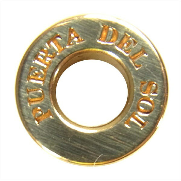 PUERTA DEL SOL プエルタデルソル PE575YG イエロー ホイール ペンダントトップ ゴールド系【美品】【中古】