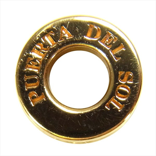 PUERTA DEL SOL プエルタデルソル PE575YG イエロー ホイール ペンダントトップ ゴールド系【美品】【中古】