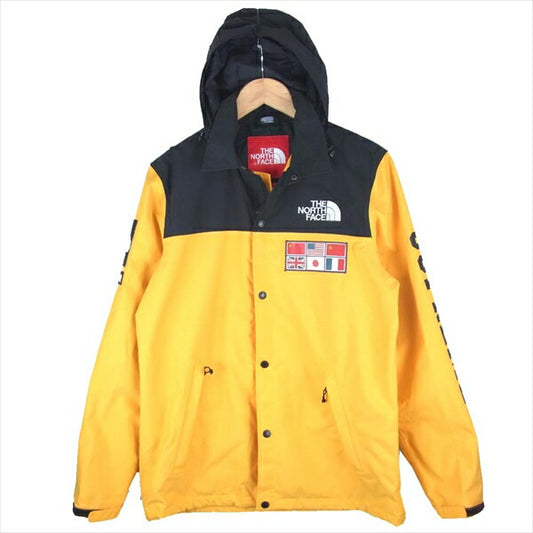 Supreme シュプリーム THE NORTH FACE ノースフェイス  14SS EXPEDITION COACHES JACKET NP01440 エクスペディション コーチ ジャケット イエロー系 M【中古】