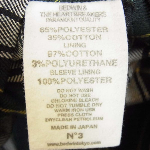 BEDWIN & THE HEARTBREAKERS ベドウィンアンドザハートブレイカーズ 19AW 19AB5512 GAS STATION JACKET DAVISON デイヴィソン ガス ステーション ジャケット オレンジ系 3【美品】【中古】