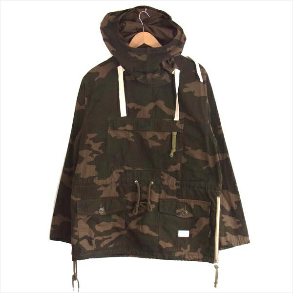 BEDWIN & THE HEARTBREAKERS ベドウィンアンドザハートブレイカーズ ANORAK PULLOVER PARKA MACNEIL マクニール アノラック プルオーバー パーカー ジャケット カーキ(オリーブグリーン)系 2【中古】