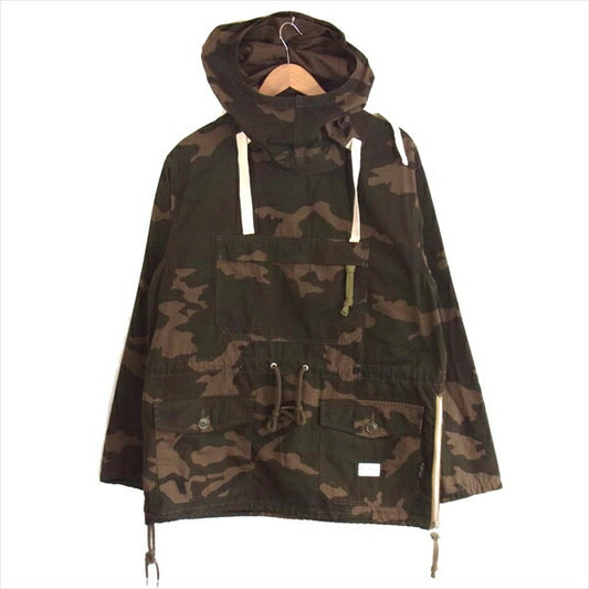 BEDWIN & THE HEARTBREAKERS ベドウィンアンドザハートブレイカーズ ANORAK PULLOVER PARKA MACNEIL マクニール アノラック プルオーバー パーカー ジャケット カーキ(オリーブグリーン)系 2【中古】
